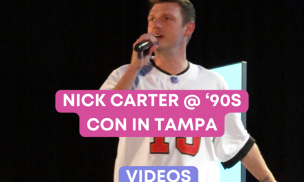 Videos: Nick Carter at 90’s Con