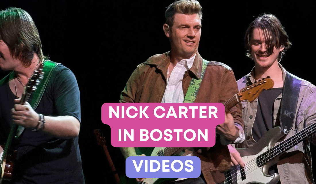 Videos: Nick Carter: Who I Am Tour: Boston